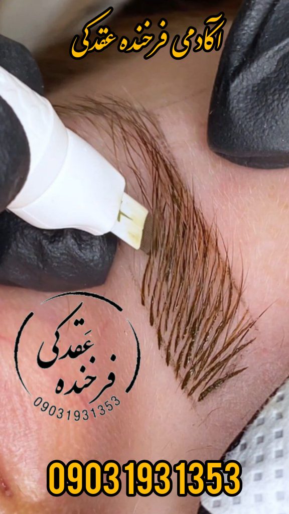آموزش خدمات آرایش دائم و فیبروز با مدرک و تجربهٔ عملی بالا